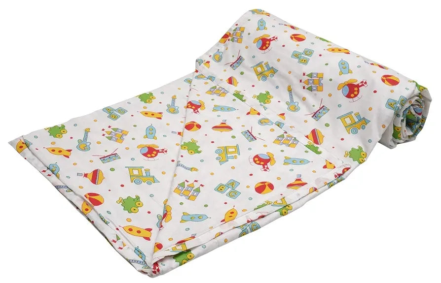 Trance Home Linen Pure Cotton Reversible Dohar Double Bed Size | Ac Blanket Comforter | Soft Light-Weight Bed Blanket 