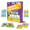 The Book Tree Bright Brain What's Different 30 Piece Jigsaw Puzzle for Preschoolers Educational Toy