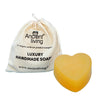 Ancient Living Handmade Designer Heart Shaped Soap - 100 gms Each (Pack of 2)