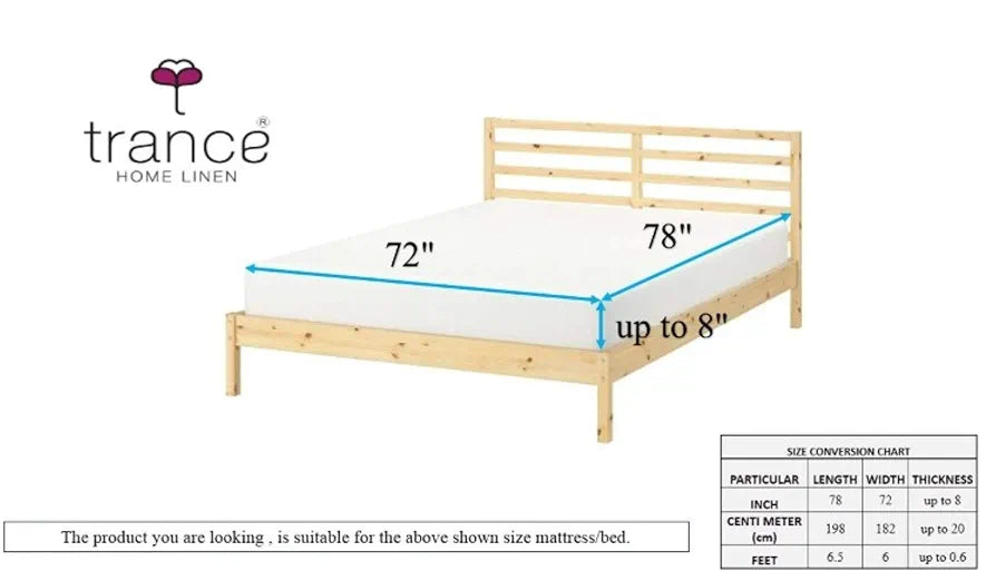 Trance Home Linen 200TC 100% Cotton 78