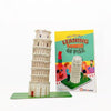 Mittimate Leaning Tower Model Construction Book for Kids Diy Craft Book for Children