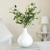 Behoma Metal Flower Vase Off White Tall Vase Flowers not Included