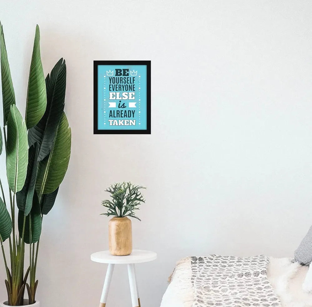 ArtX Paper Motivational Quotes Wall Frame Art Painting, Multicolor, Motivational, 10.0 X 13.0 inches, Set of 1 