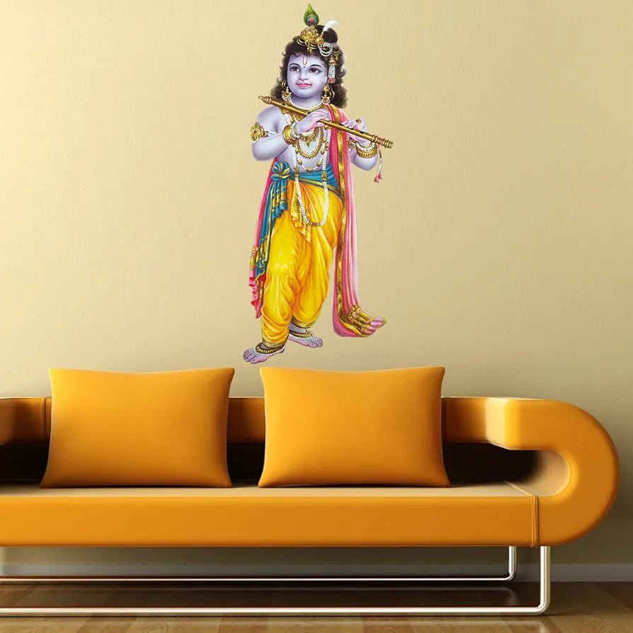 Rangoli White Glossy Vinyl Wall Sticker Premium Self-Adhesive Waterproof Decorative Wall Decal for Bedroom, Living Room, Office & Home Decoration Easy to Apply. Parent-6, Design-22