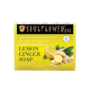 Soulflower Lemon Ginger Soap - 150 gms