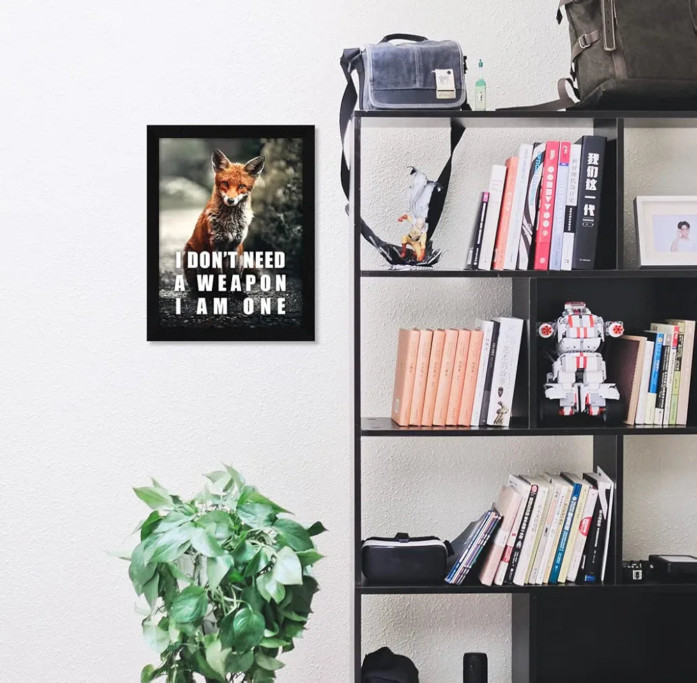 ArtX Paper Motivational Quotes Wall Frame Art Painting, Multicolor, Motivational, 10.0 X 13.0 inches, Set of 1 