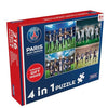 Popcorn Games & Puzzles Premiership Soccer Paris Saint Germain 216 Zigsaw Puzzles 8+ Messi Neymar