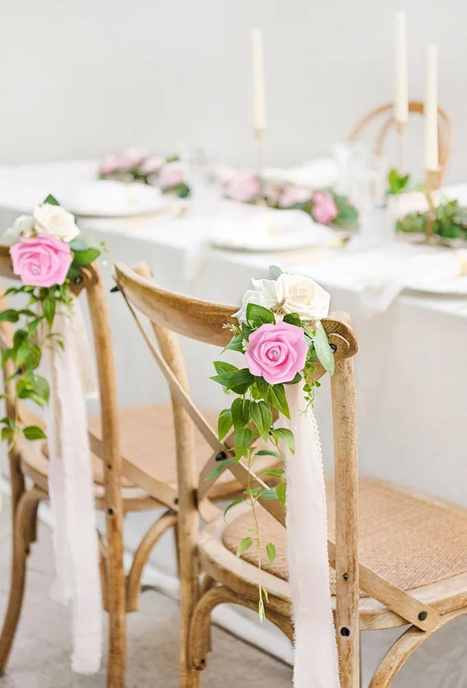 IPOPU 100pcs Pink Foam Rose Artificial Flower Bulk with Crystal 3in Real Looking Stemless Fake Roses for DIY Craft Wedding Bouquets Wall Decoration Bridal Shower Arrangement Home Decorations