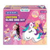 Bloomingo Art & Craft Kit - Unicorn Sling Bag | Fun Mess Free Arts & Craft Kit for Kids | Design Your Own Magical Diy Craft Bag