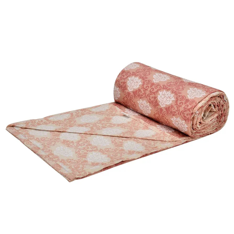 Trance Home Linen® Pure Malmal Cotton Multipurpose Baby Dohar | 3-Layered Swaddle | Soft -Lightweight Baby dohar | Crib Blanket 