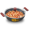 Hawkins Futura 5 litre Deep Fry Pan Induction Kadhai Hard Anodised Kadai with Glass Lid