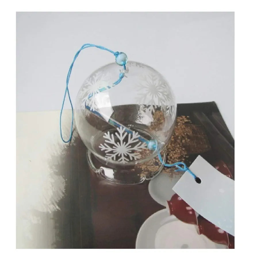 Geekmonkey Edo Japanese Wind Chimes|Wind Bells Cherry Blossom Wind Chimes Handmade Stained Glass Bells - Creative Home Accessories Gifts