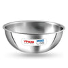 Vinod Platinum Triply Stainless Steel Extra Deep Tasla -1.2 Litre, 18 cm | 2.5 mm Thick | Steel Kadai