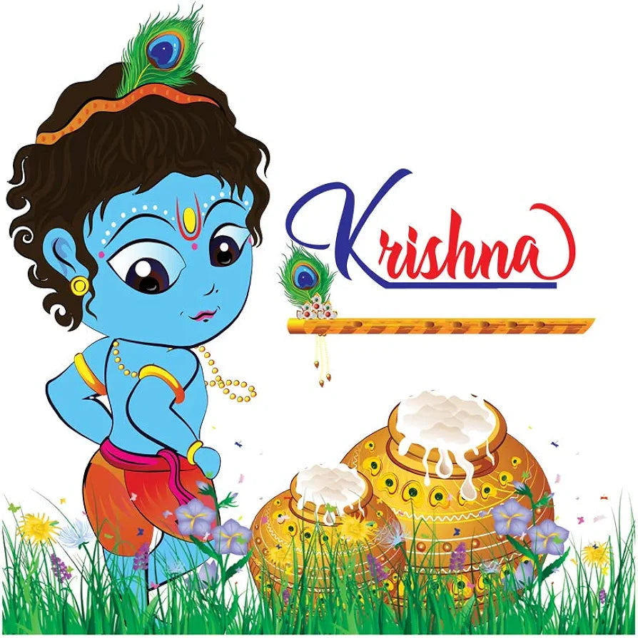 Rangoli White Glossy Vinyl Wall Sticker Premium Self-Adhesive Waterproof Decorative Wall Decal for Bedroom, Living Room, Office & Home Decoration Easy to Apply. Design-5