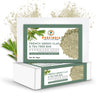 Pureindia Handmade French Green Clay Bar - 75 gms (Pack of 2)