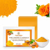 PureIndia Handmade Pure Turmeric With Merigold Handmade Soap - 100 gms