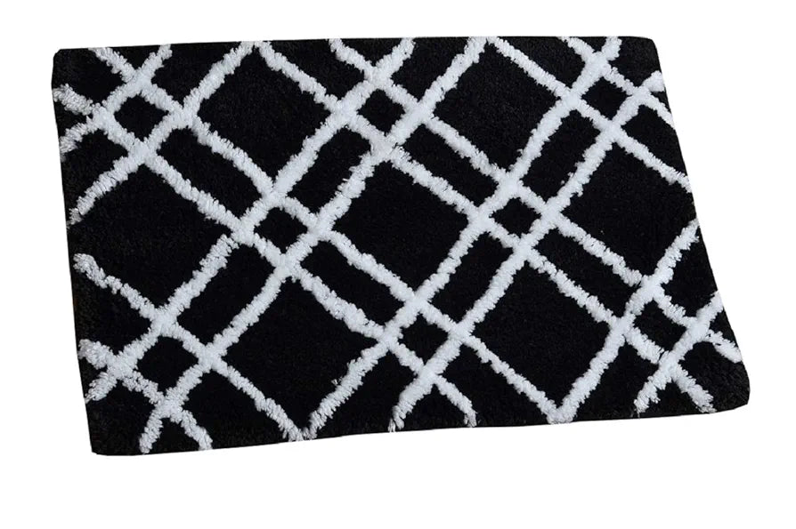 AEROHAVEN™ Glorious Super Soft Microfiber Abstract Designer Anti Slip Bathmat - 40 X 60 CM or 16 X 24 Inches 