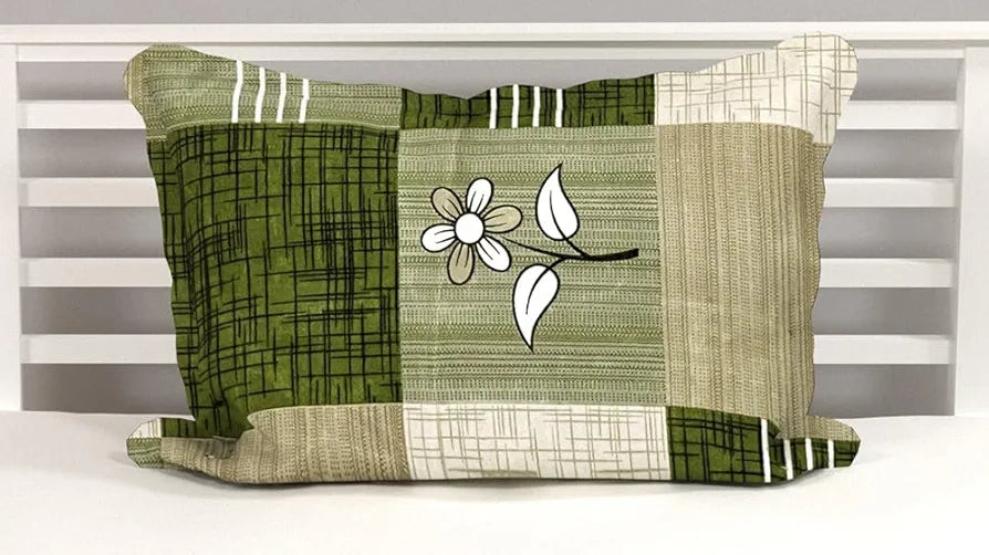 HOMEKART Premium Microfiber 144 TC Flat Single Bedsheets Breathable | Wrinklefree  with 1 Pillow Cover | TC - 144