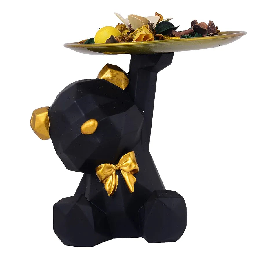 zart Resin Cool Dog Showpiece For Home Shelves Decor Item, Home Kitchen Decor, Office Decor Item , Pack of 1