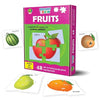 The Book Tree Bright Brain Fruits 48 Piece Jigsaw Puzzle for Preschoolers Educational Toy for Learning