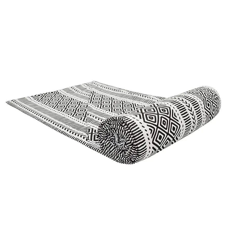 Trance Home Linen Pure Cotton Reversible Dohar Toddler Size | Cotton Ac Quilt for Babies | Infants - New Born Blanket | Soft Light-Weight Bed Blanket 0-4 Years Kids