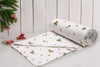 Trance Home Linen 150 GSM Pure Cotton TC - 200 Reversible Dohar Single Bed Size AC Blanket Comforter Colour Toys multicolor