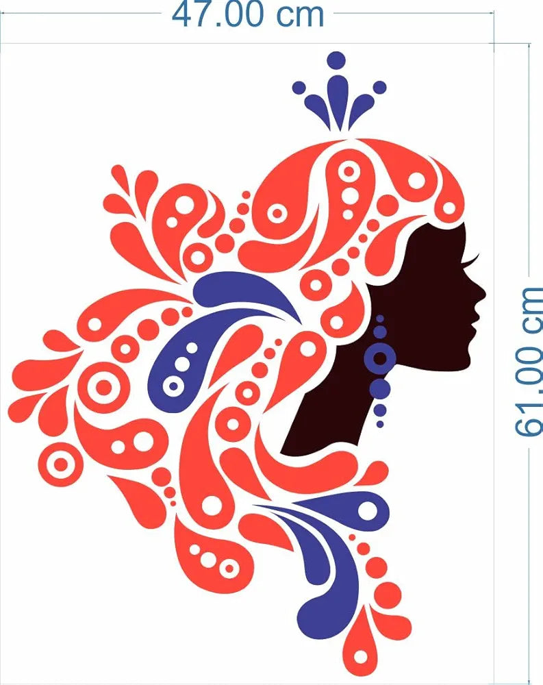 Rangoli Vinyl Wall Sticker Self-Adhesive Wall Decor for Home, Office, Bedroom, and Living Room Décor Easy to Apply & Peel. Parent 2, Design-23