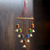 eCraftIndia Handcrafted Decorative Wall Hanging Bells Chimes STRBEL499