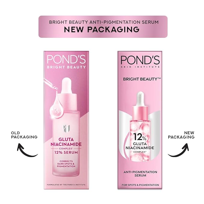 Ponds Bright Beauty Gluta Niacinamide Serum, 14 ml