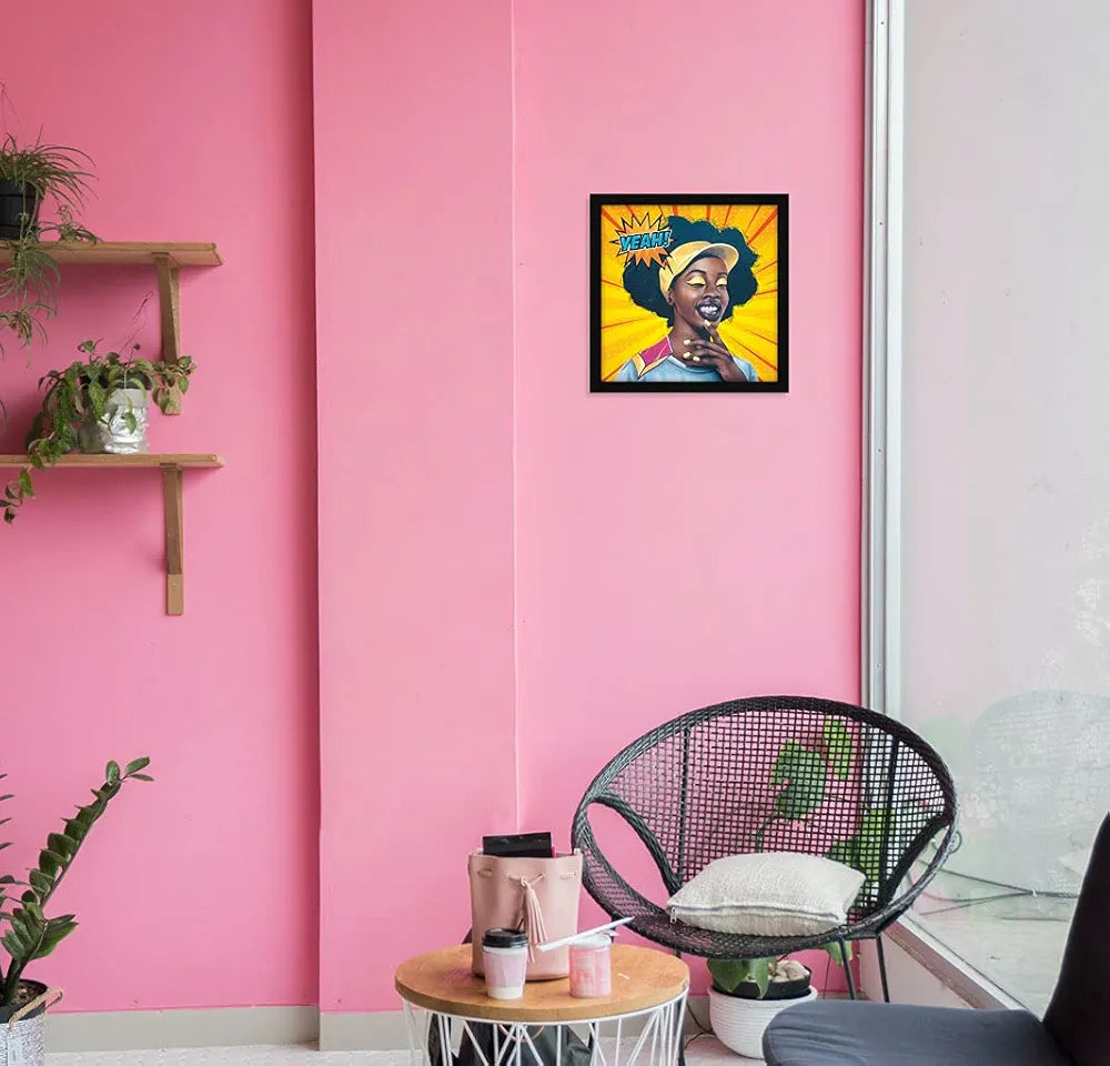 ArtX Paper Pop Art Wall Art, Multicolor, Abstract, 13X13 in, Set of 1 