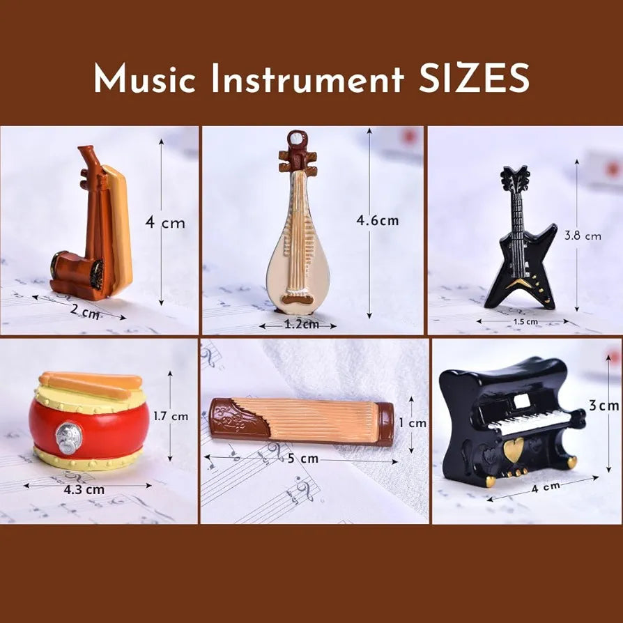 SATYAM KRAFT 1 Set Resin Miniature Showpiece | Raksha Bandhan Gift for Him/Her | Home Decor, Office Desk, Shelf, Bedroom Decoration, Living Room Figurines & Tabletop Items 