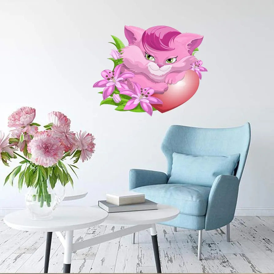 Rangoli White Glossy Vinyl Wall Sticker Premium Self-Adhesive Waterproof Decorative Wall Decal for Bedroom, Living Room, Office & Home Decoration Easy to Apply. Parent-4, Design-14