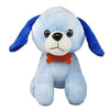 Webby Soft Animal Plush Standing Dog Toy 20cm, Blue