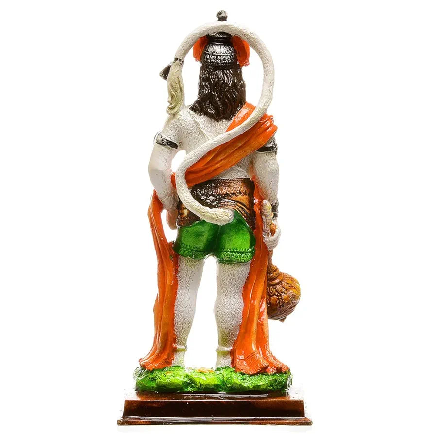 Karigaari Polyresine Multicolor Standing Hanuman Idol