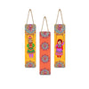 Artvibes Dancing Puppets Designer Wooden Wall Hanging Decoration Items for Home | Set of 3