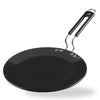 Vinod Black Pearl Hard Anodised Tawa - 28 Cm | 5.25mm Thickness | Metal Spoon Friendly | Riveted Sturdy Handle | Long Lasting Roti, Paratha Tawa