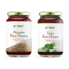 Riddhish Herbals Organic Pure Ajwain & Tulsi Raw Honey Combo