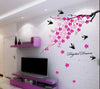 Decals Design Flower Branch with Birds Wall Sticker ,Multicolour