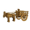 Ecraftindia Metal Cow Cart