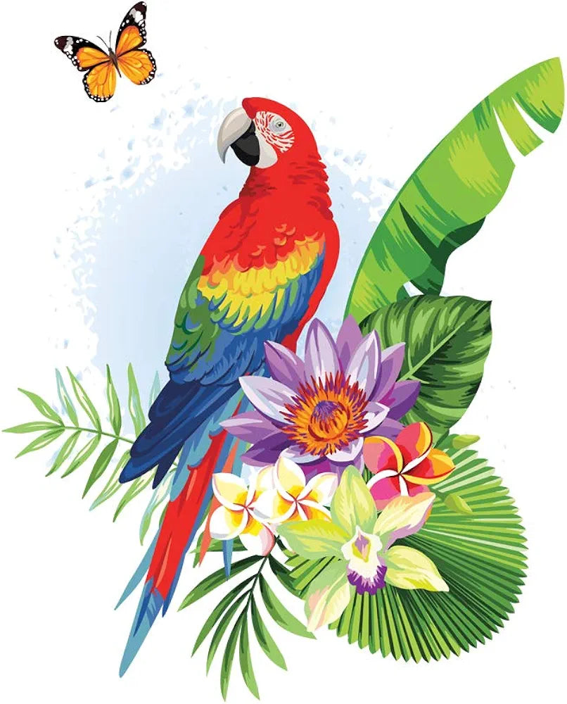 Rangoli White Glossy Vinyl Wall Sticker Premium Self-Adhesive Waterproof Decorative Wall Decal for Bedroom, Living Room, Office & Home Decoration Easy to Apply. Parent-2, Design-6