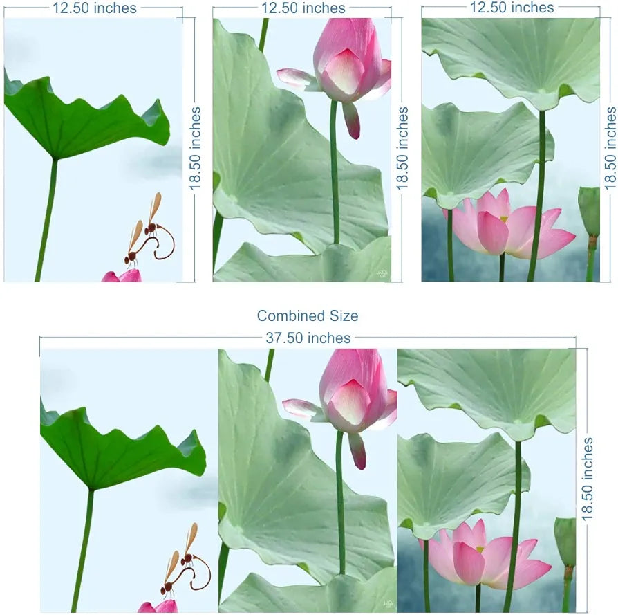 Rangoli MDF 3 Pcs Wall Poster 12x18 Inch Decorative Wall Art for Home, Office, Living Room. P-4, Design-5