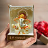 Solobolo Ganesh Idol for Car Dashboard With Small Temple for Car Dashboard, Ganesh Idol | Mandir With Idol