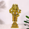 The Advitya Lord Brahma Statue | Bhrahma Vishnu Mahesh Dattatreya Trimurti Idol | Tridev Murti for Mandir/ Home Decor | 6.5 Inch