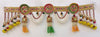 CraftVatika Embroidery Work Toran Hanging Bandhanwar Marigold Flower with Floral Handmade Latest Traditional Design 3 Ft Length 91.44CM Type 6
