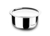 Crystal TriPro -Triply Stainless Steel Tope with Lid - 24 cm (Induction Bottom) - 1900 gms