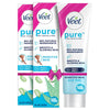 Veet Pure Hair Removal Cream for Women For Sensitive Skin - 100 gms (Pack of 2)