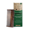Organic B Rosewood Widetooth Comb for Women & Men for Hair Growth and Curly Hair