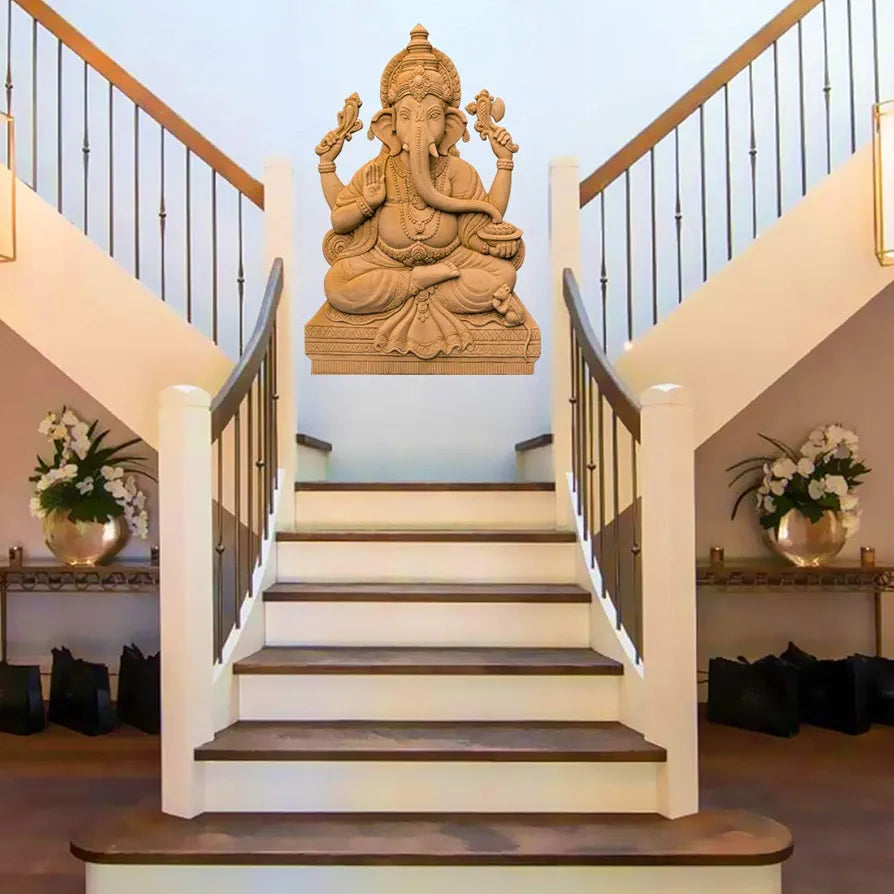 Rangoli Vinyl Wall Sticker Self-Adhesive Wall Decor for Home, Office, Bedroom, and Living Room Décor Easy to Apply & Peel. Parent 2, Design-3