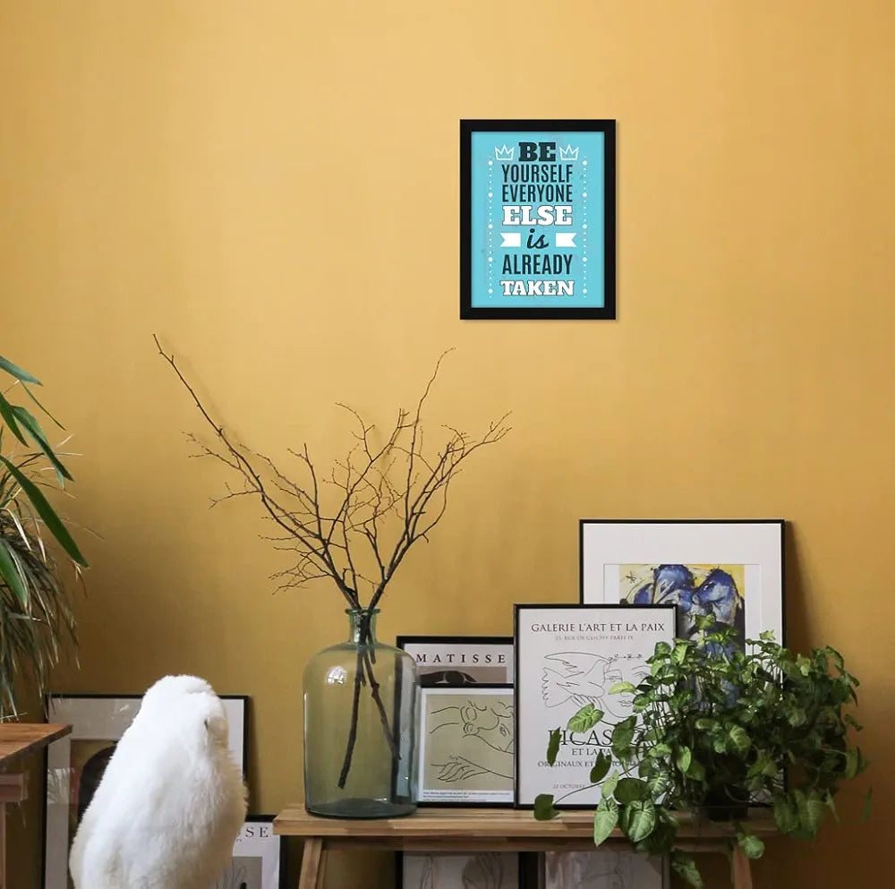 ArtX Paper Motivational Quotes Wall Frame Art Painting, Multicolor, Motivational, 10.0 X 13.0 inches, Set of 1 