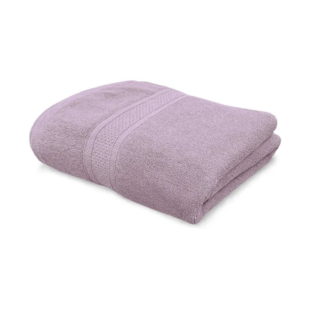 Luxe Home Luxury Lavender Bath Towel – 600 GSM, Ultra Soft & Absorbent, 70x137 cm, Quick Dry Cotton, Large Bath Towel for Men